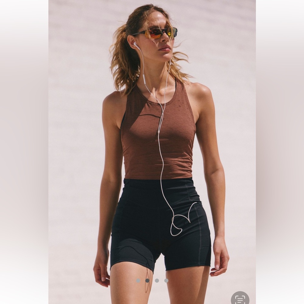 Free People Movement Blue Runner Runsie Sz-M